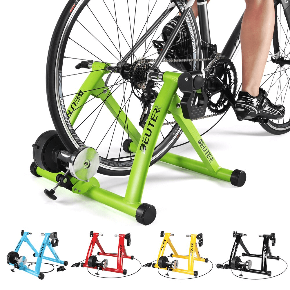 Bike Trainer - Pro Cycle Trainer 6 Speed Magnetic Resistance Bike Exerciser