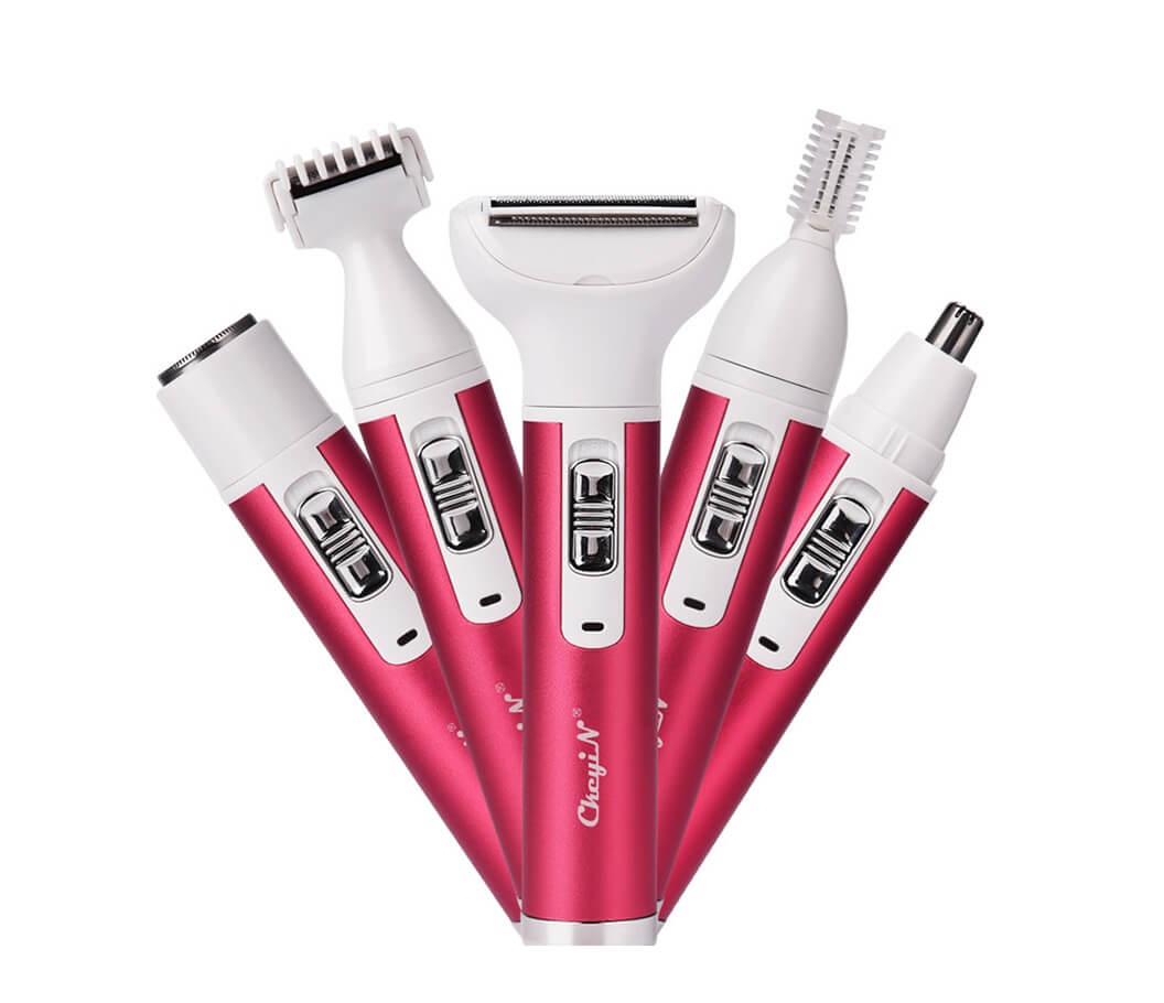 5-in-1 Facial Epilator Painless Hair Removal