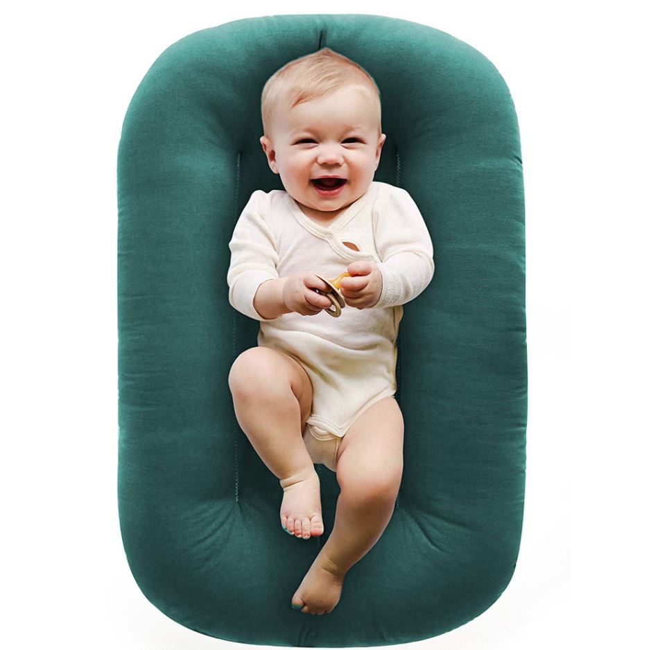 Infant Lounger Floor Seat - Cushioned Nest Sleep Pillow