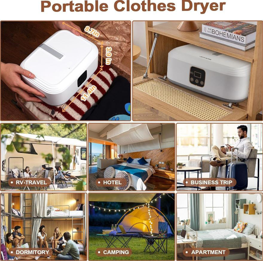 CozyDry™ Portable Heater & Clothes Dryer