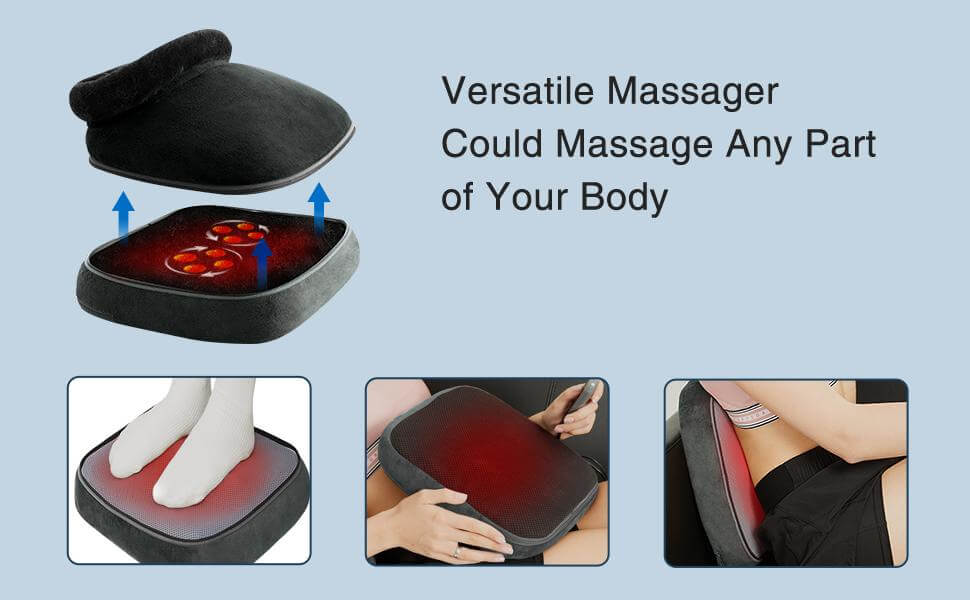 Relaxio™ 2-1 Electric Shiatsu Foot Massager Machine