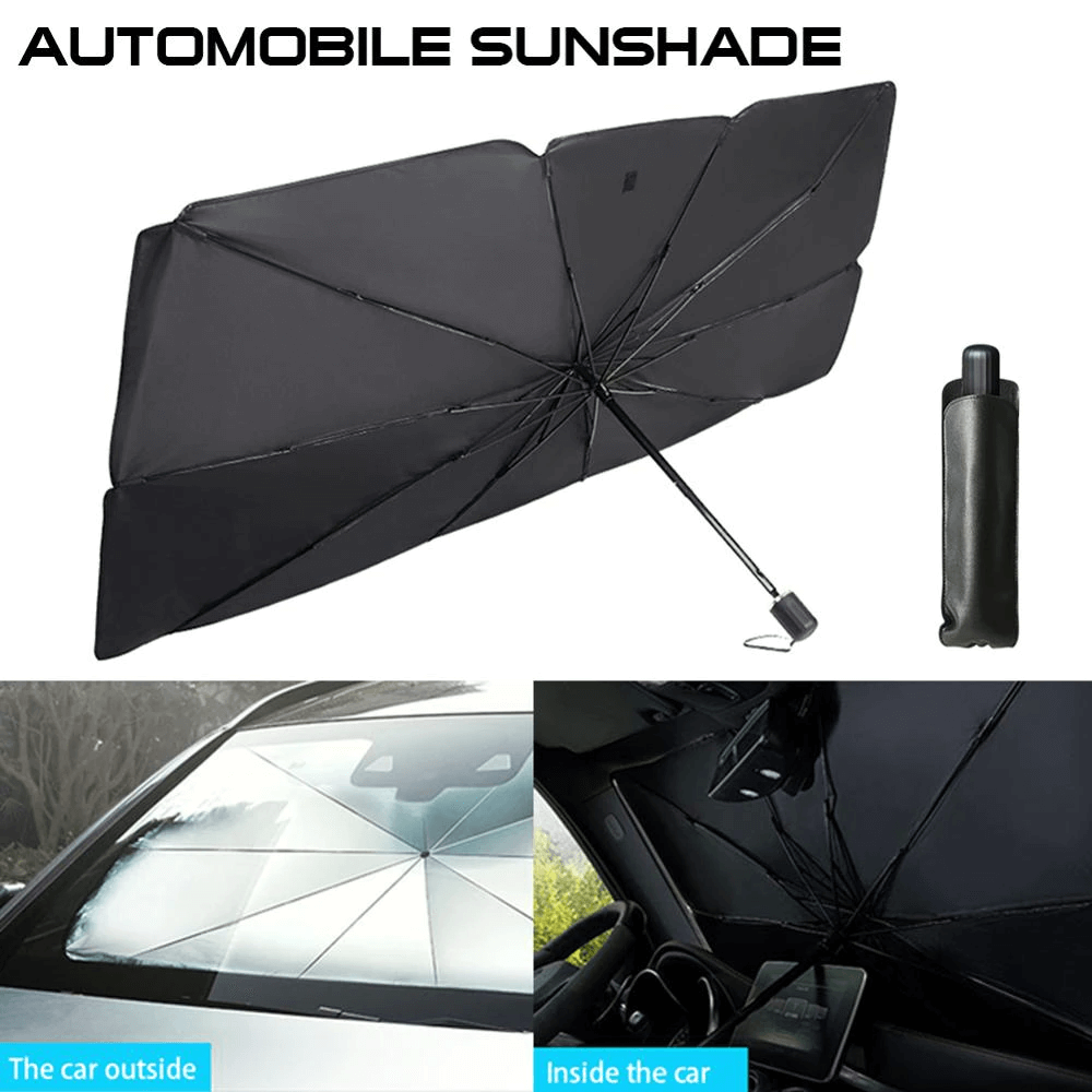 EcoNour Umbrella Sunshade for Car Blocks UV Rays Sun Visor Protector  Sunshade for Interior Protection