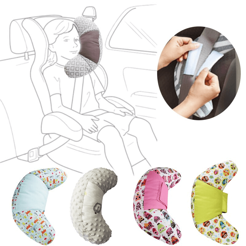  GNEGNI Seat Belt Pillow for Kids, Car Seat Travel