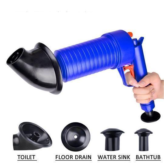 Buy High Pressure Toilet Dredger Air Drain Blaster Sink Plunger Bathroom  Sink Dredger Tools Household Toilet Dredging Accessories from Yiwu Lanwei  Trading Co., Ltd., China