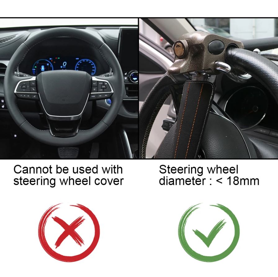 Anti-Theft Steering Wheel Lock