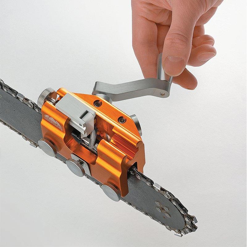 Chainsaw Chain Sharpening Jig - Manual Chain Chainsaw Sharpener