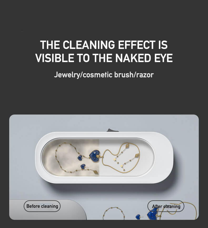 Sparkle & Shine Ultrasonic Jewelry Cleaner Machine