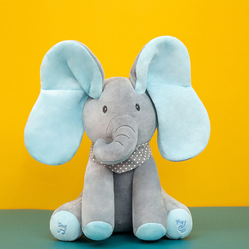 Peek A Boo Elephant Plush Toy