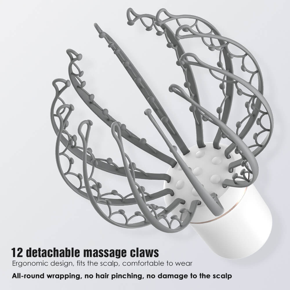 Stress-Relieving Scalp Massager Claw Scratcher Simulator