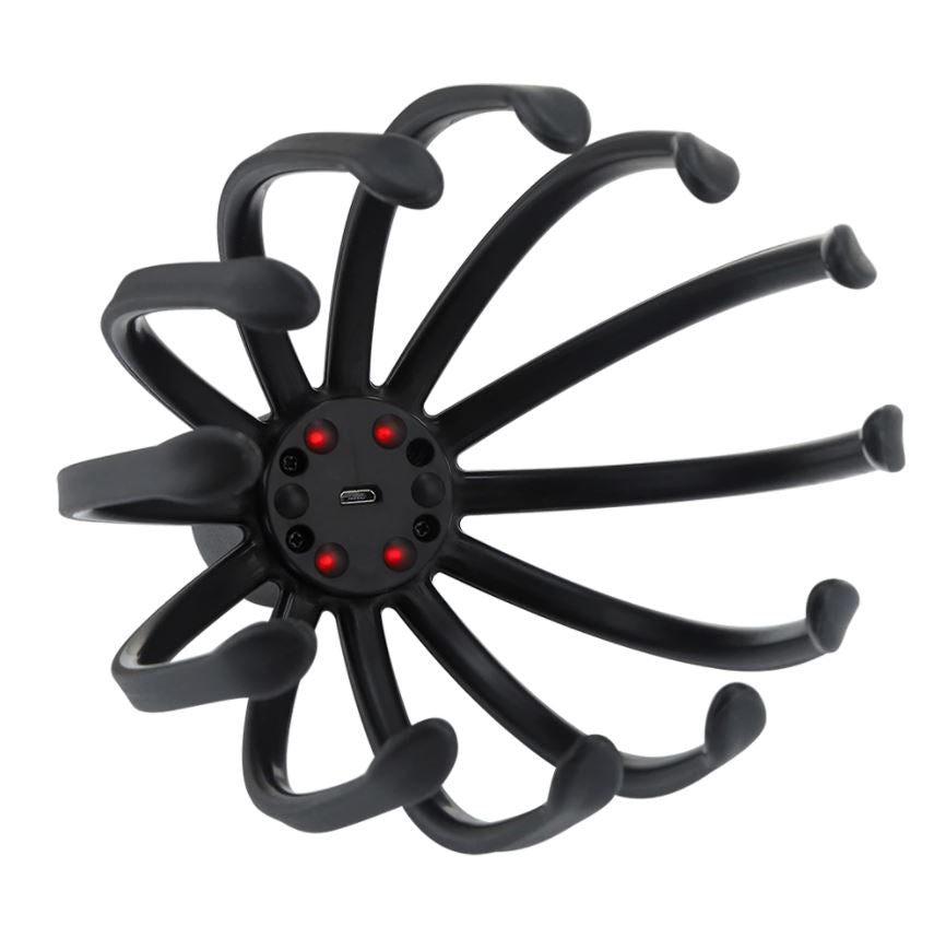 Head Massager Octopus Claw Scalp Stress Relief Therapeutic Head Scratcher