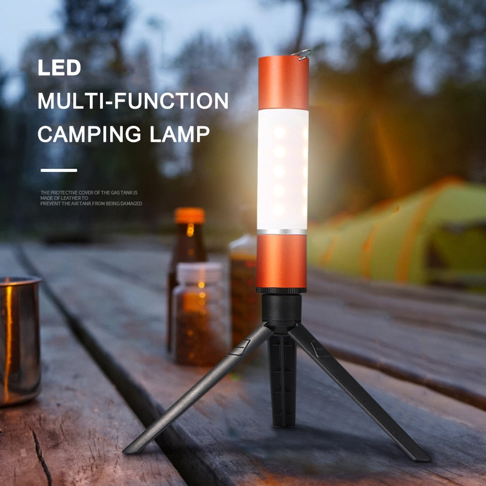 Camping LED Telescopic Flashlight with Tripod
