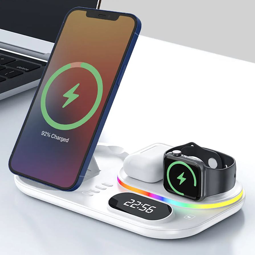 4-in-1 Fast Wireless Charging Station